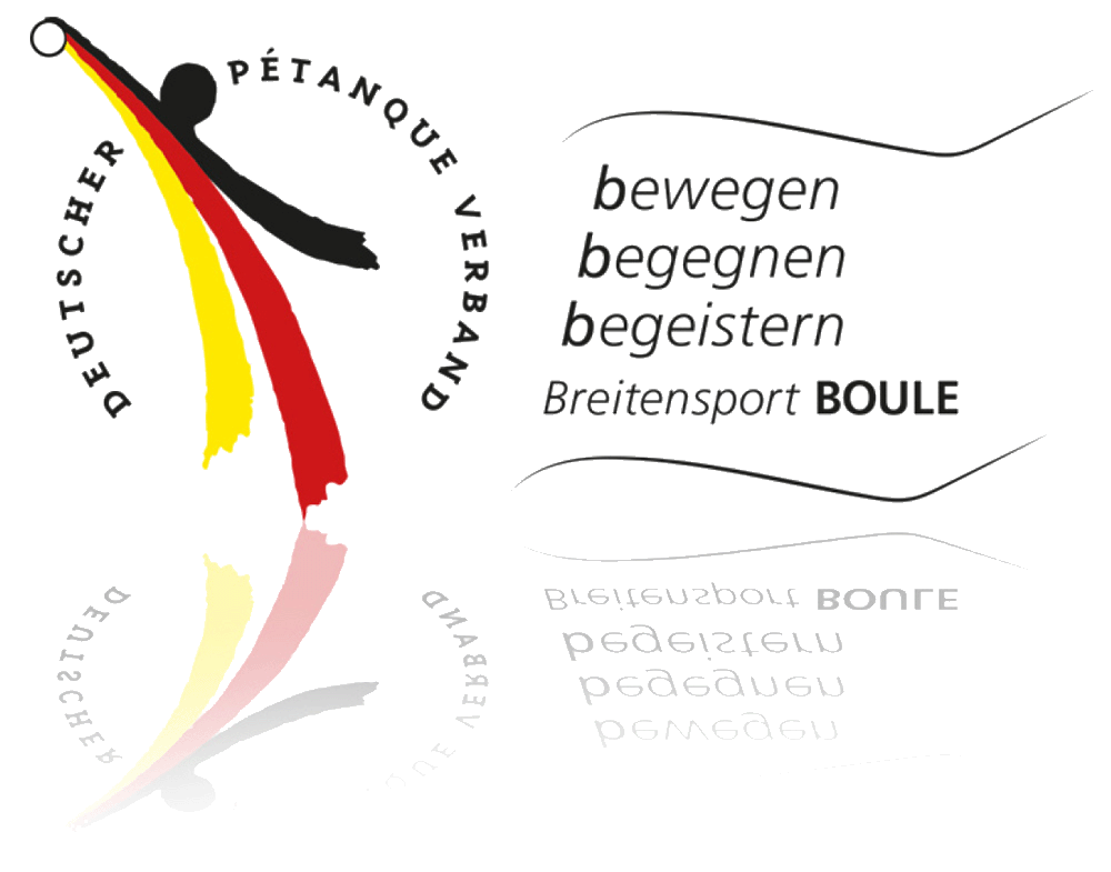 Das Logo des Breitensportkonzepts des Deutschen-Petanque-Verband.